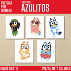 2x1 Motivos "SENCILLOS" | Pintura x NUMEROS - 7 COLORES
