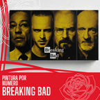 Cuadro para pintar con números "Breaking Bad"