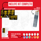 Cuadro para pintar con números "Breaking Bad"