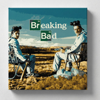 Cuadro para pintar con números "Breaking Bad 1era temporada"