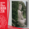 Cuadro para pintar con números "BUDA ZEN"