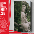 Cuadro para pintar con números "BUDA ZEN"