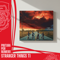 Cuadro para pintar con números "Stranger things 1Temp"