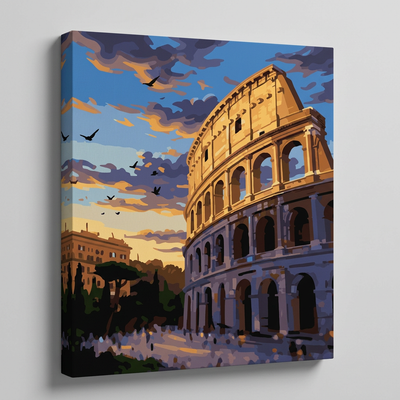 El Coliseo al Crepúsculo