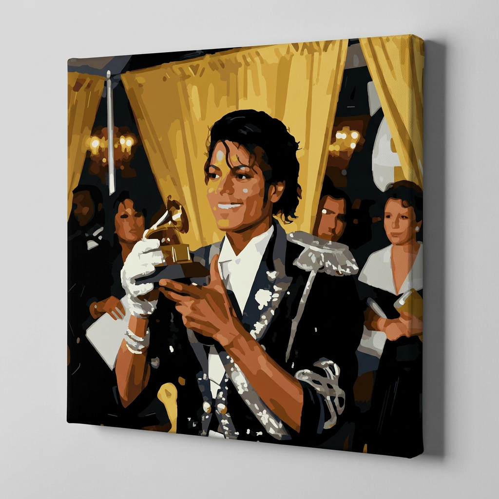 Cuadros de Michael Jackson | Pintura por numero