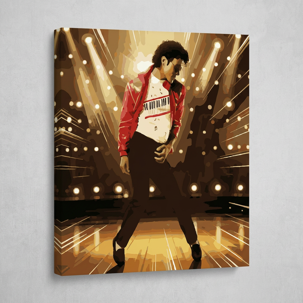 Cuadros de Michael Jackson | Pintura por numero