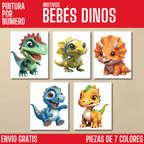 2x1 Motivos "SENCILLOS" | Pintura x NUMEROS - 7 COLORES