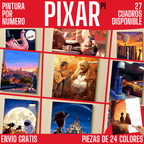 "Pixar" cuadros para pintar por numero